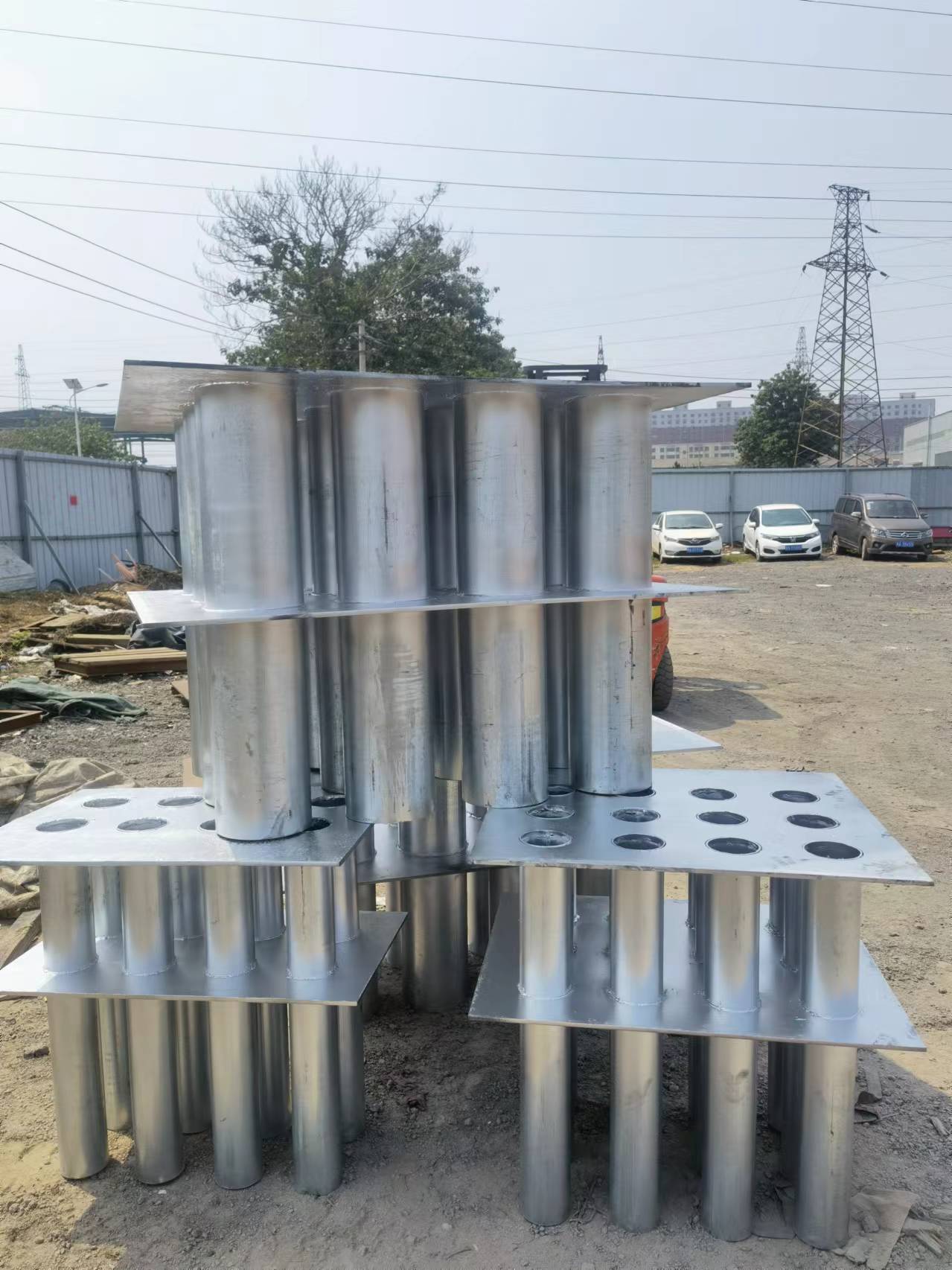 人防區預留預埋電氣套管圖片