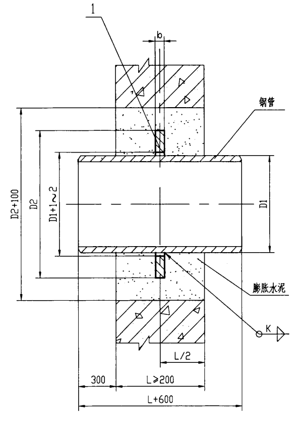 出屋麵套管防水做法圖集
